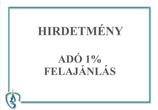 Adó 1%-felajánlás