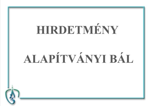 Alapítványi Bál