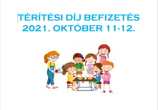 ÉTKEZÉSI TÉRÍTÉSI DÍJ FIZETÉS