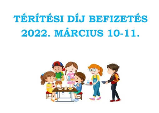 Február havi térítési díj befizetés