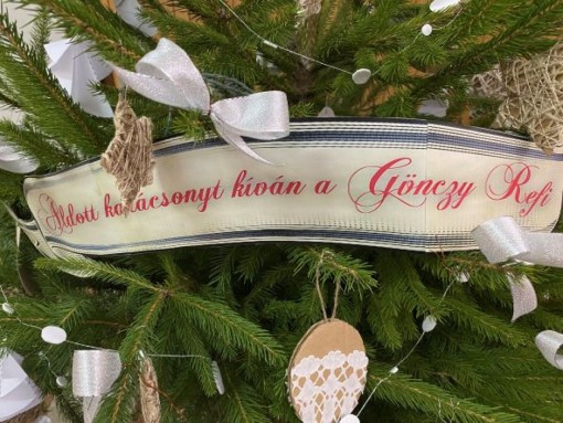 Gönczy Refi karácsonyfa a Szent István parkban