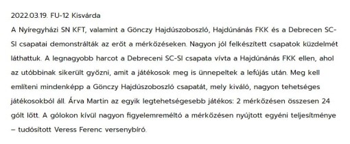 Kézilabdázóinkról hírek a SZON-ban