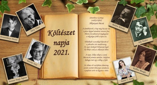A magyar költészet napja 2021.