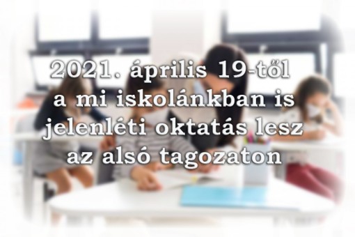 Lelkesedéssel várjuk az alsó tagozatos diákokat