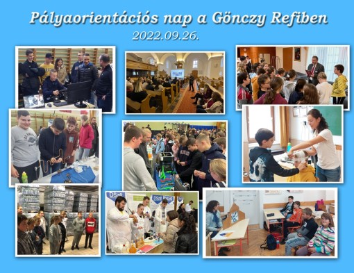 Pályaorientációs nap a Gönczy Refiben