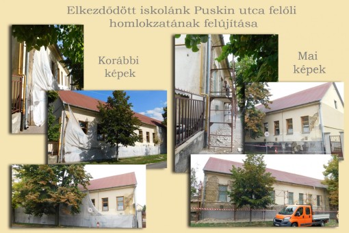 Puskin utcai épület felújítása