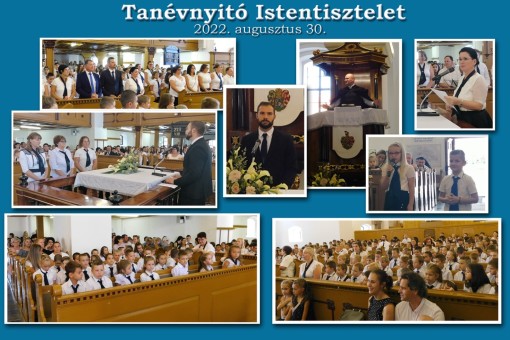 Tanévnyitó Istentisztelet 2022