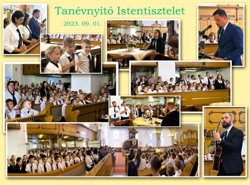 Tanévnyitó Ünnepi Istentisztelet a Gönczy Refiben